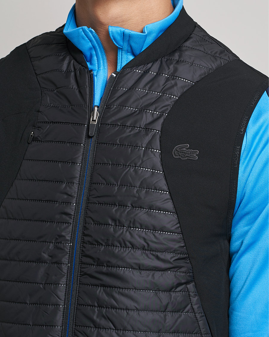 Herre | Jakker | Lacoste Sport | Reversible Performance Vest Black/Blue