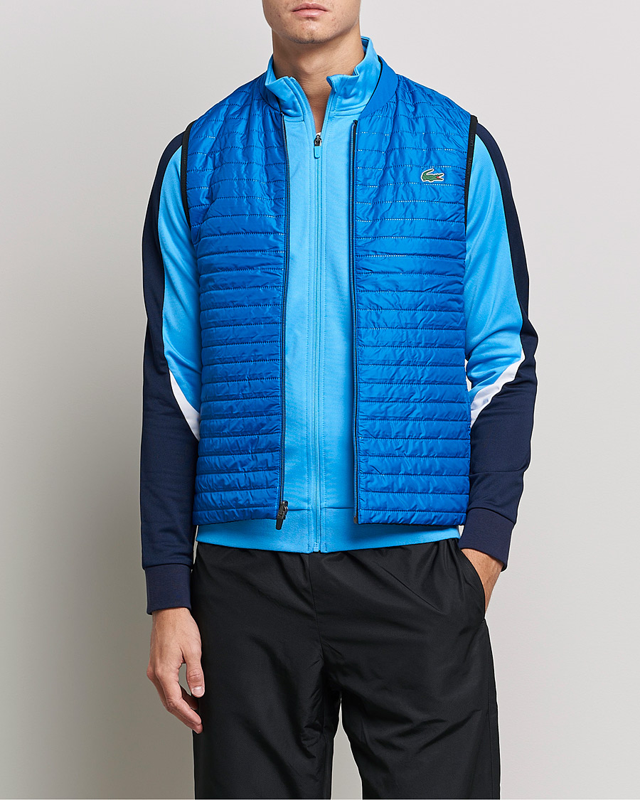 Herre | Jakker | Lacoste Sport | Reversible Performance Vest Black/Blue