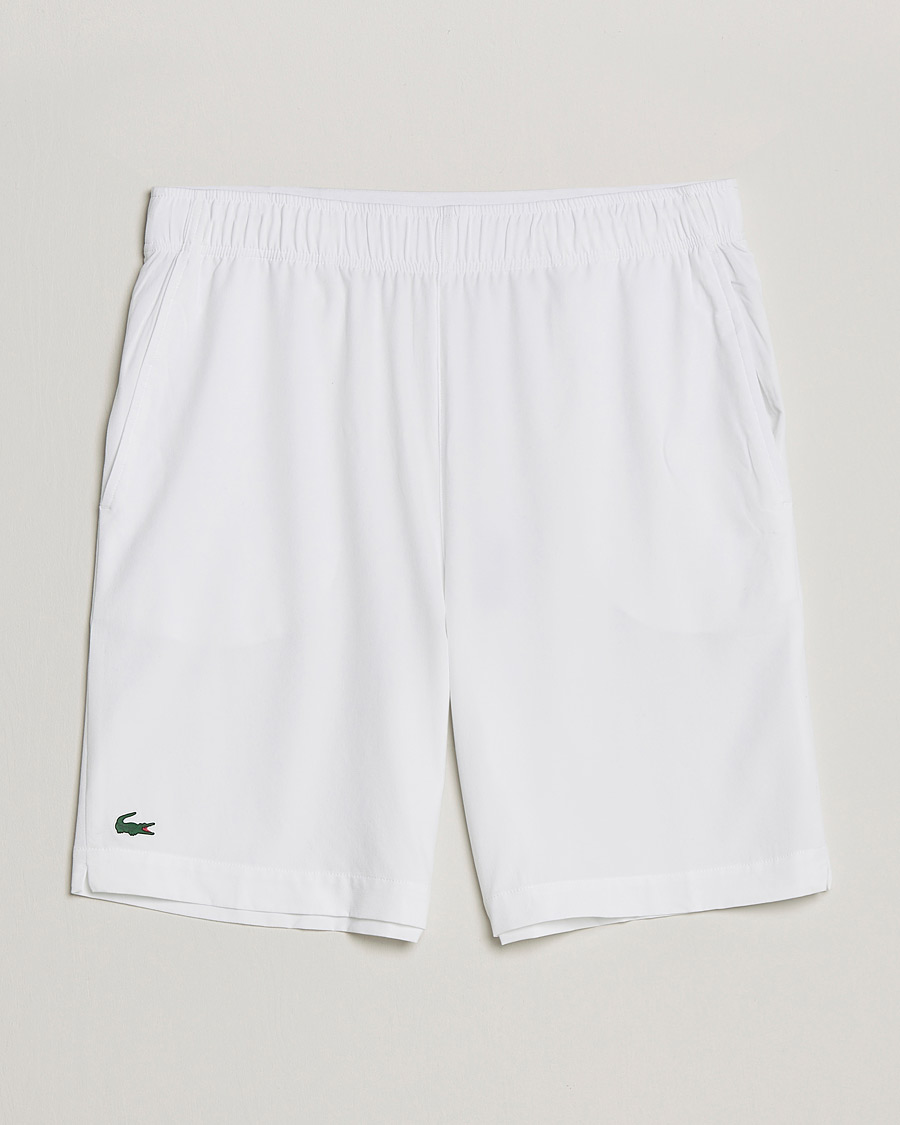 Herre | Funktionelle shorts | Lacoste Sport | Performance Shorts White/Navy Blue