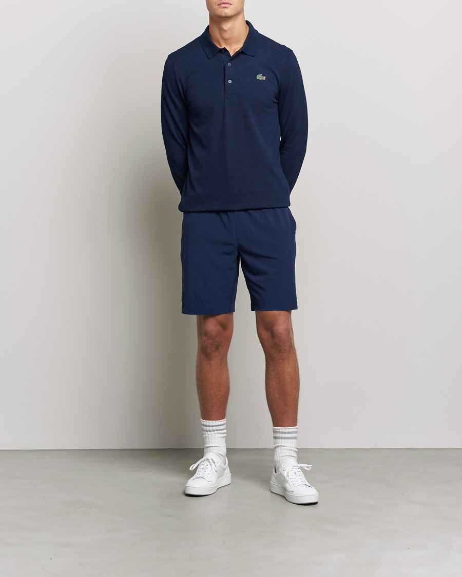 Herre | Shorts | Lacoste Sport | Performance Shorts Navy/White
