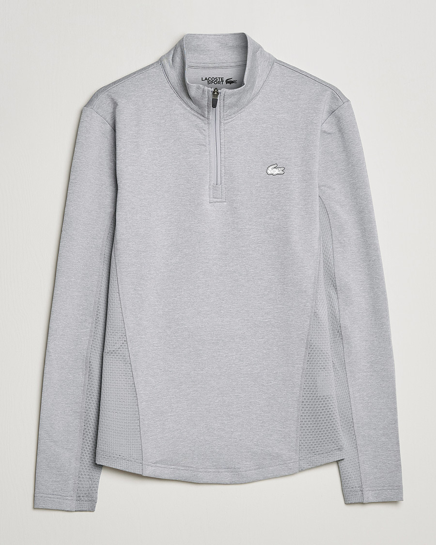 Herre | Trøjer | Lacoste Sport | Performance Midlayer Half Zip Silver Chine