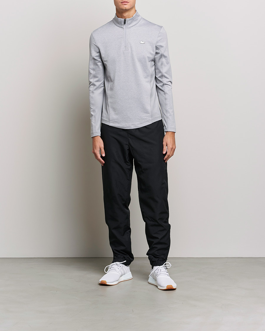 Herre | Trøjer | Lacoste Sport | Performance Midlayer Half Zip Silver Chine