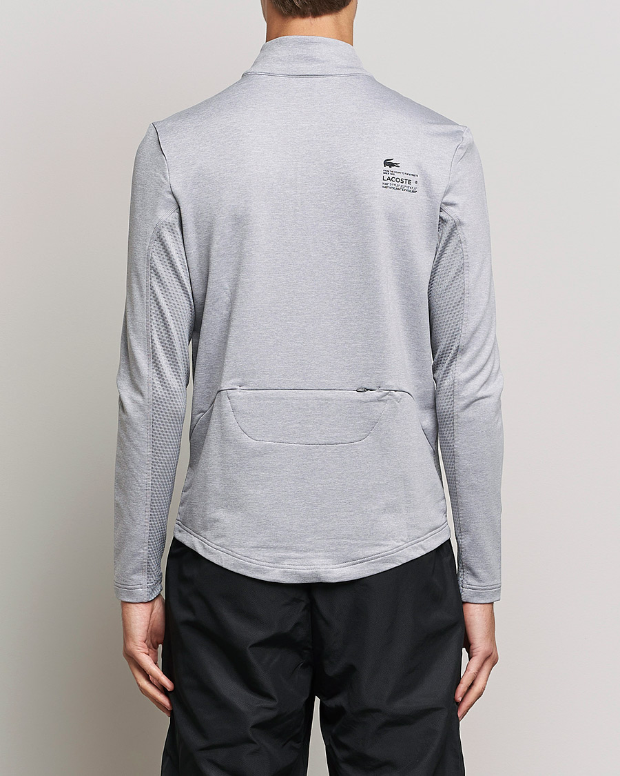 Herre | Trøjer | Lacoste Sport | Performance Midlayer Half Zip Silver Chine