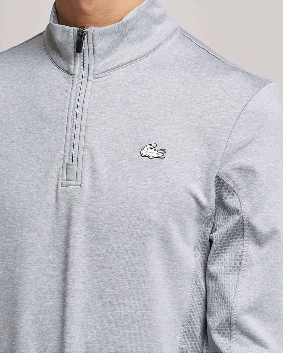 Herre | Trøjer | Lacoste Sport | Performance Midlayer Half Zip Silver Chine