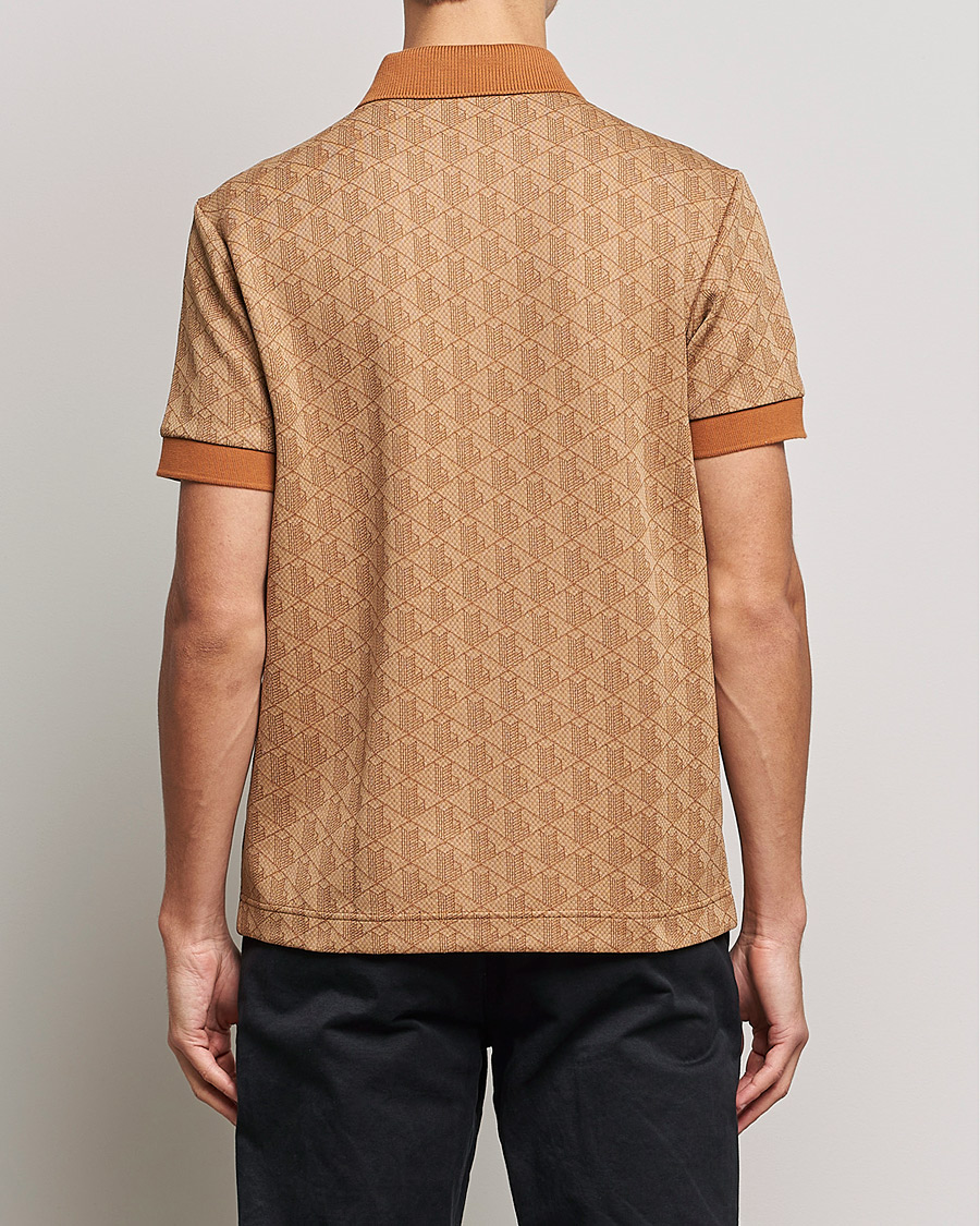 Herre | Polotrøjer | Lacoste | Classic Fit Monogram Jacquard Polo Viennese