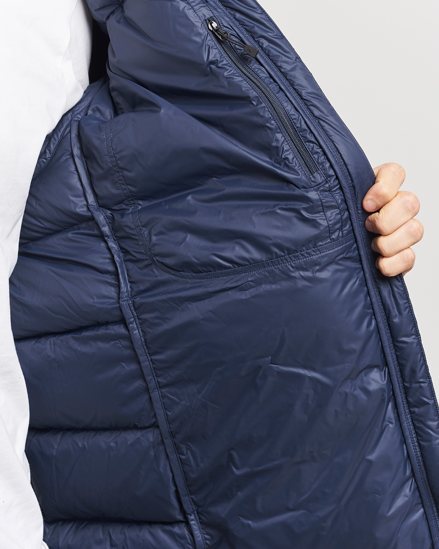 Herre | Jakker | Peak Performance | Frost Down Hooded Jacket Blue Shadow