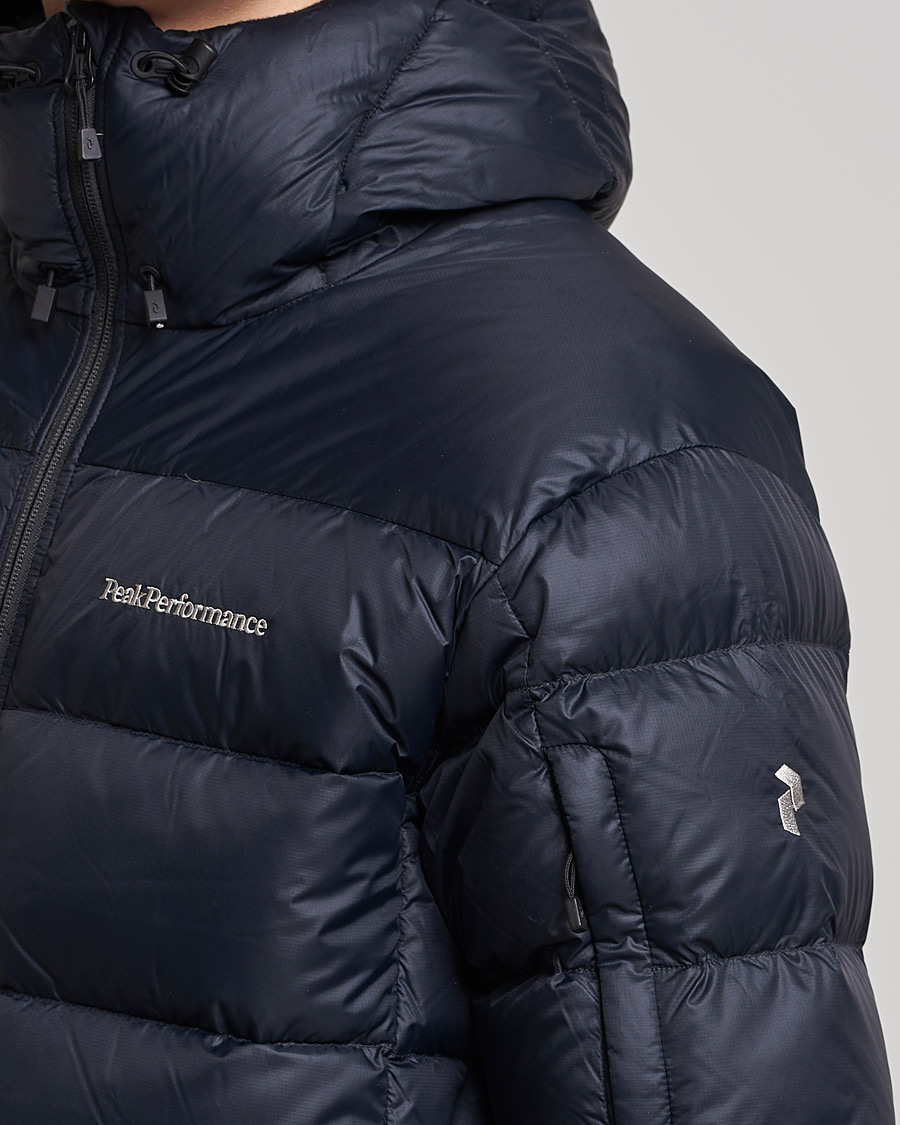 Herre | Jakker | Peak Performance | Frost Down Hooded Jacket Black