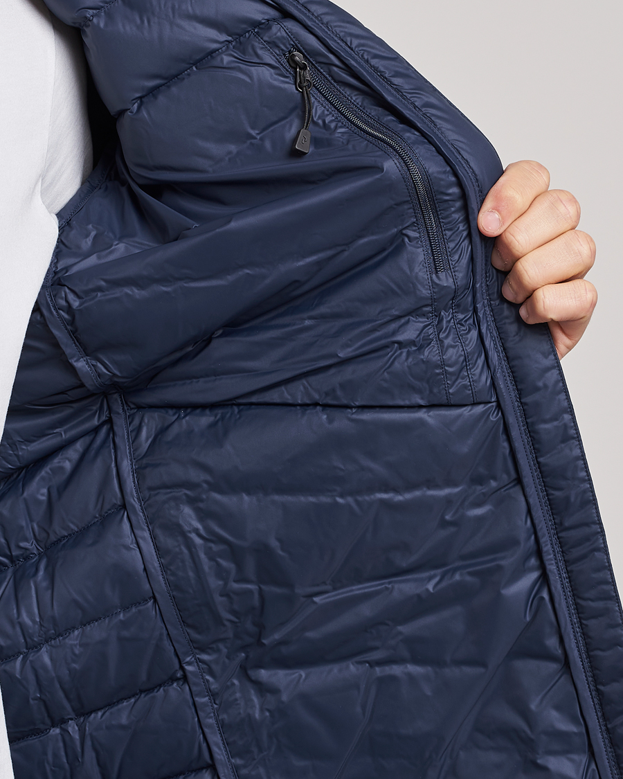 Herre | Jakker | Peak Performance | Frost Liner Down Hooded Jacket Blue Shadow