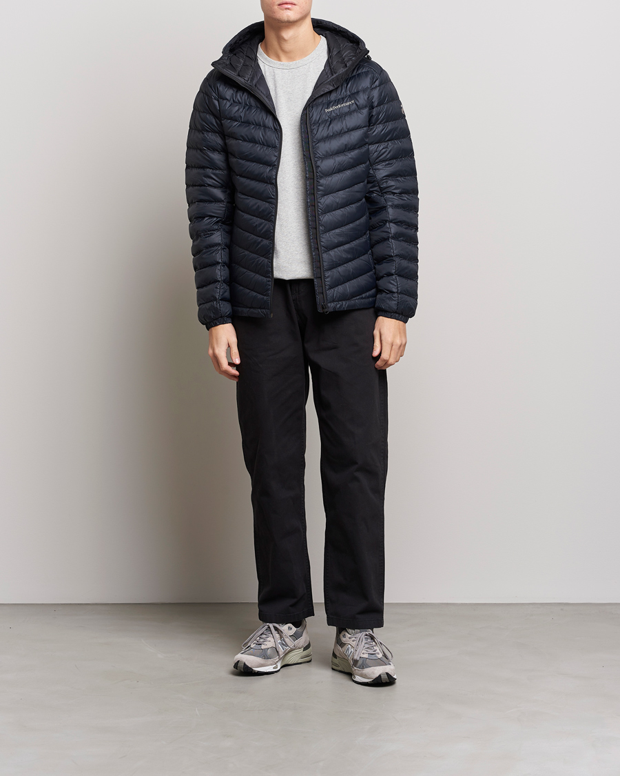 Herre | Jakker | Peak Performance | Frost Liner Down Hooded Jacket Black