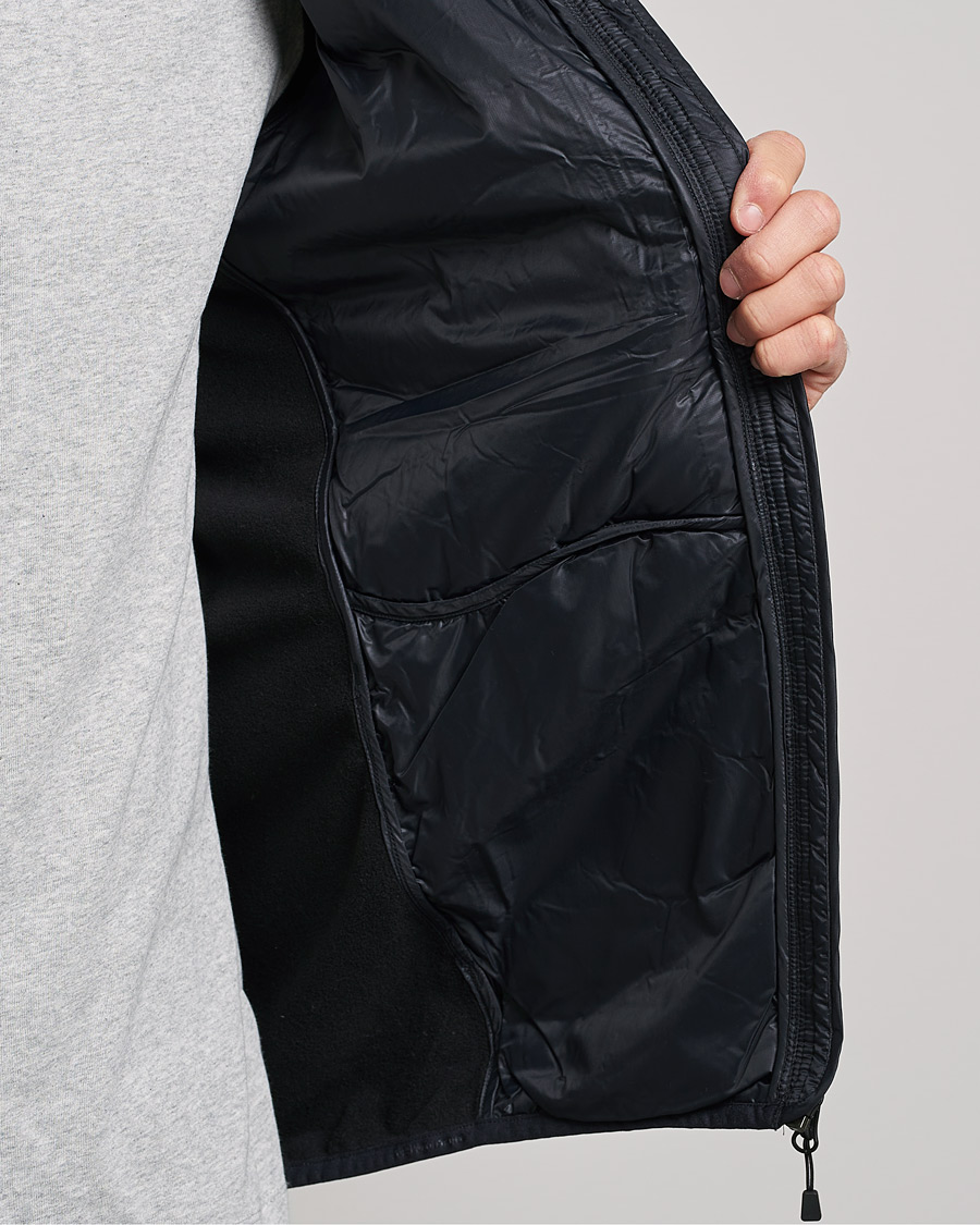 Herre | Jakker | Peak Performance | Helium Down Hybrid Hood Jacket Black