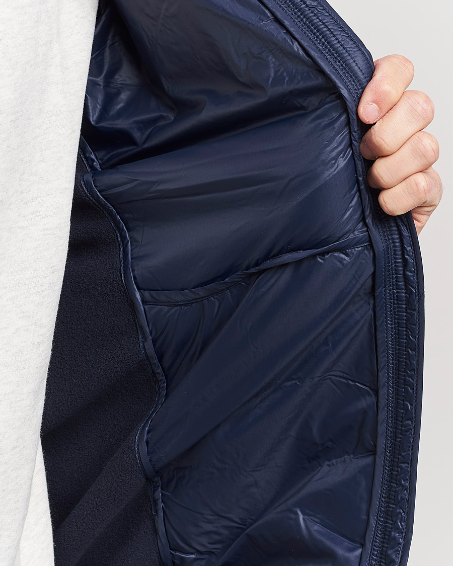 Herre | Jakker | Peak Performance | Helium Down Hybrid Jacket Blue Shadow