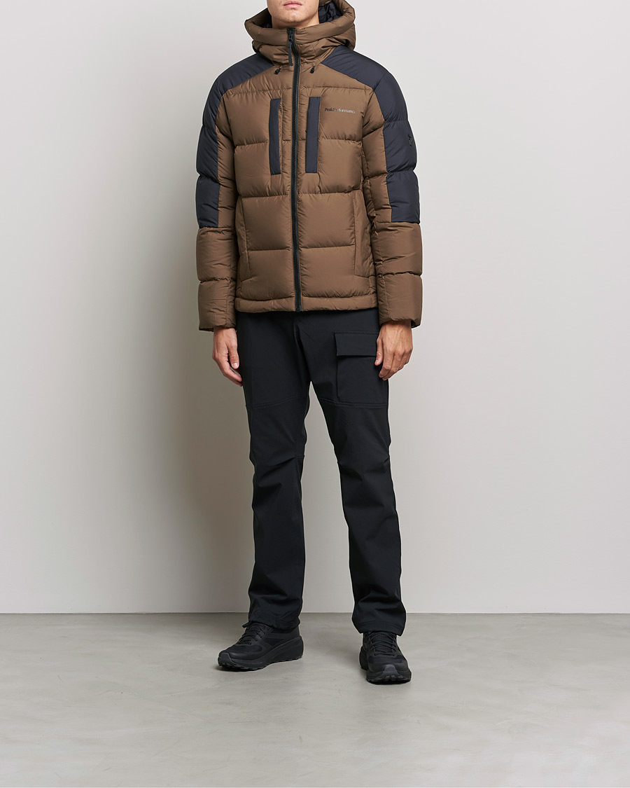 Herre | Jakker | Peak Performance | Rivel Down Seasonal Hooded Jacket Woody Black