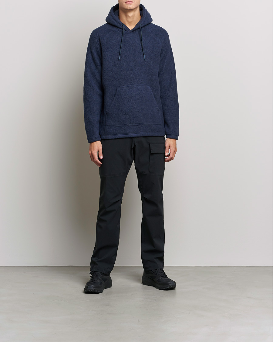 Herre | Trøjer | Peak Performance | Fleece Hood Blue Shadow