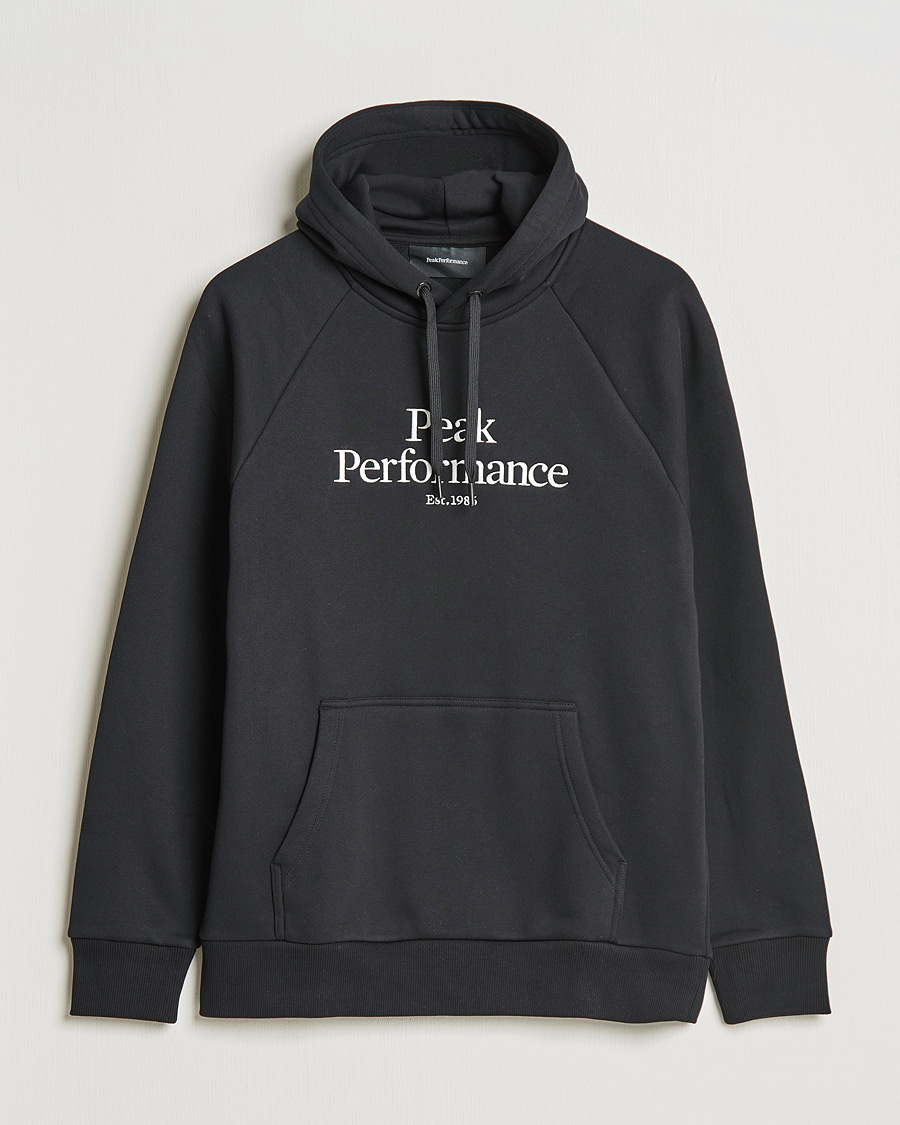Herre | Trøjer | Peak Performance | Original Logo Hoodie Black