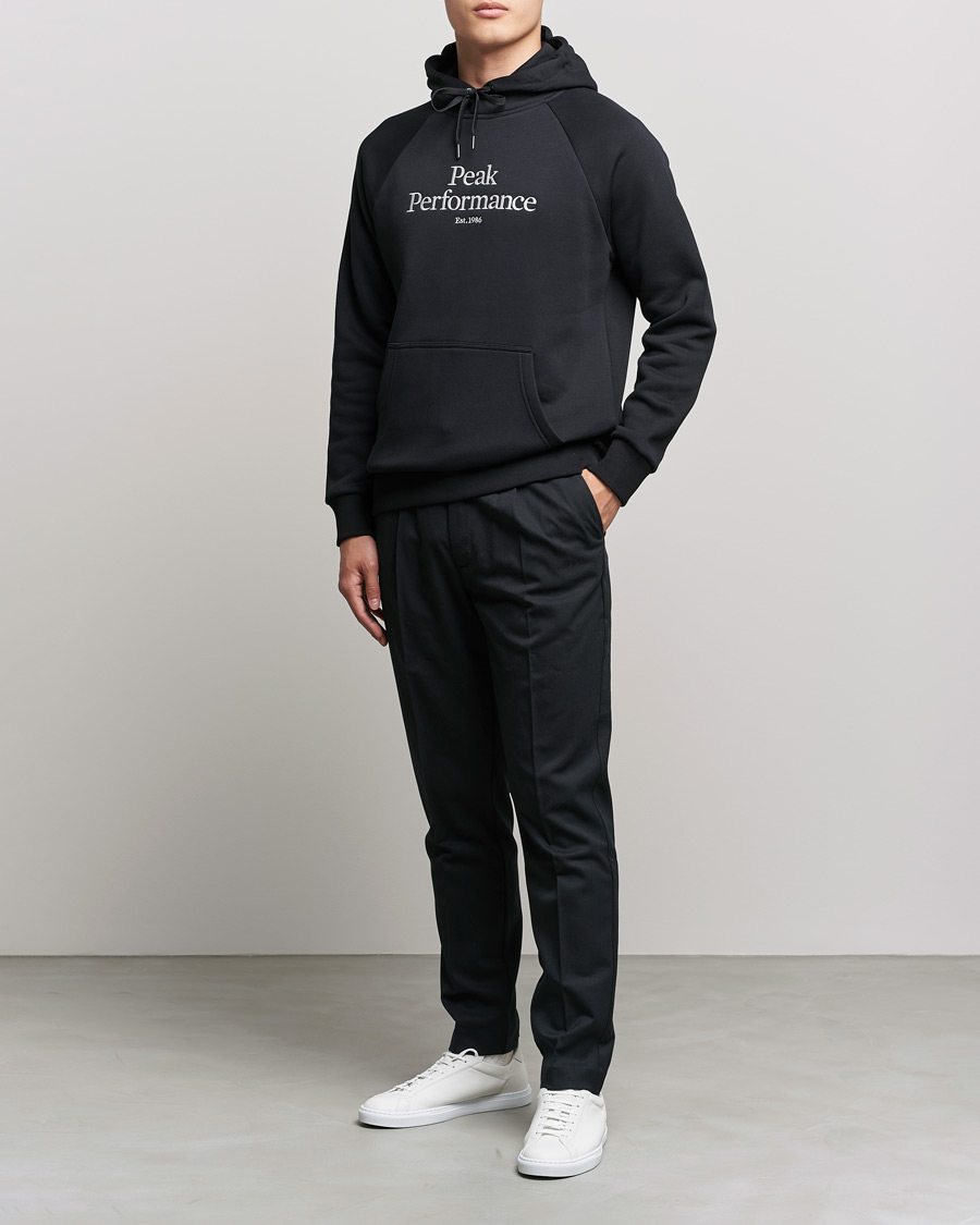 Herre | Trøjer | Peak Performance | Original Logo Hoodie Black
