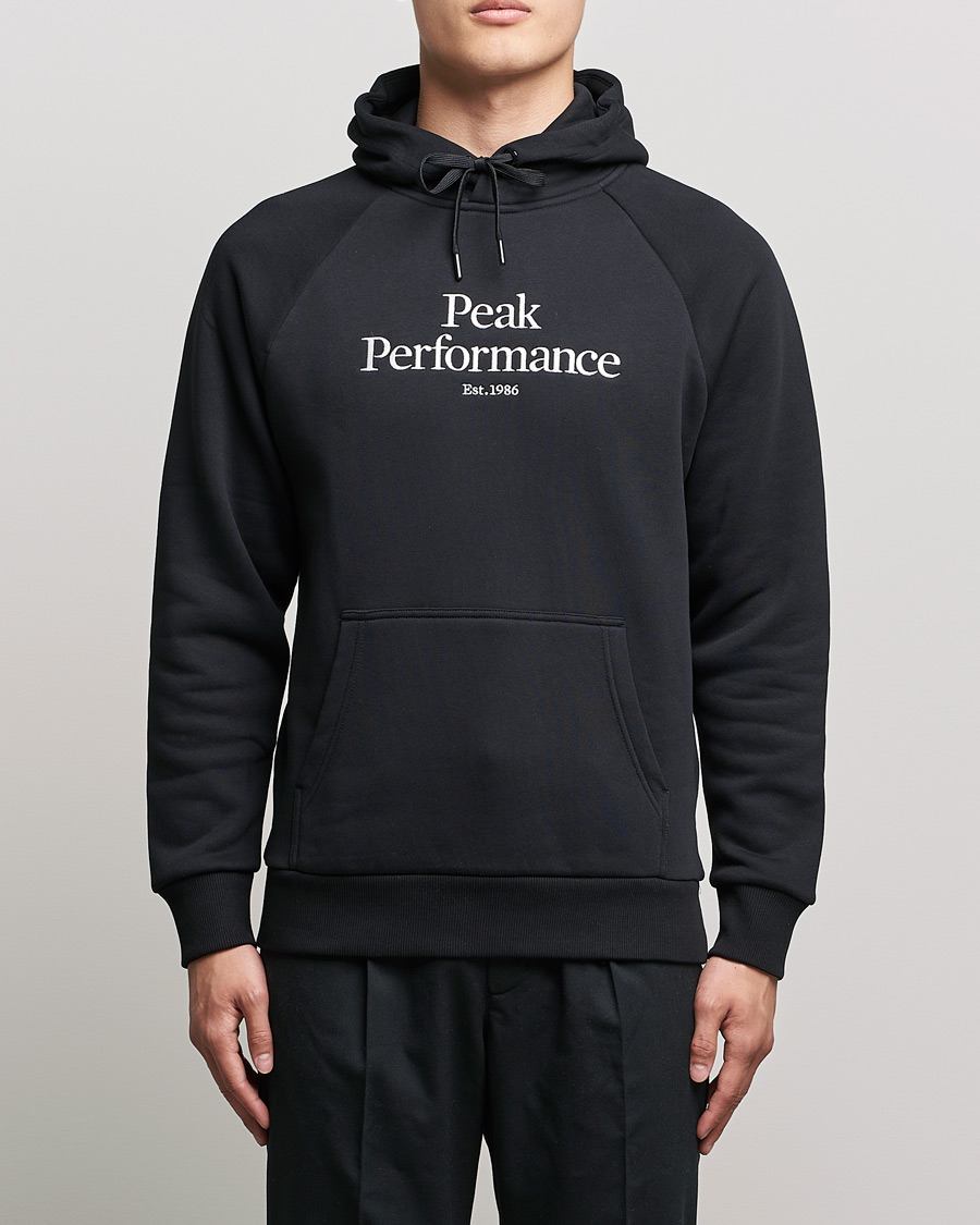 Herre | Trøjer | Peak Performance | Original Logo Hoodie Black