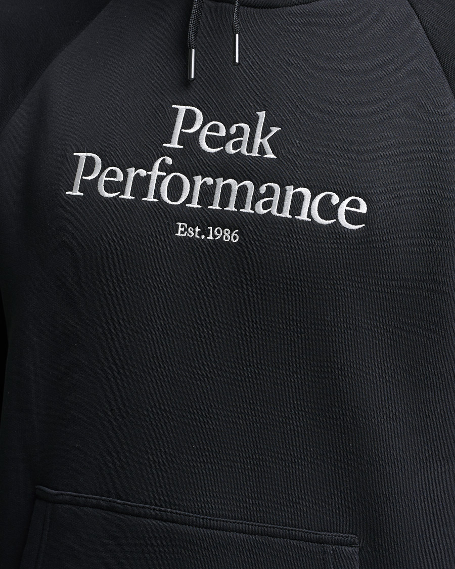 Herre | Trøjer | Peak Performance | Original Logo Hoodie Black