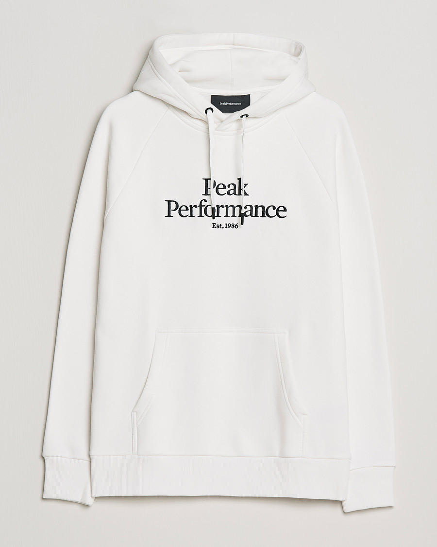 Herre | Trøjer | Peak Performance | Original Logo Hoodie Offwhite