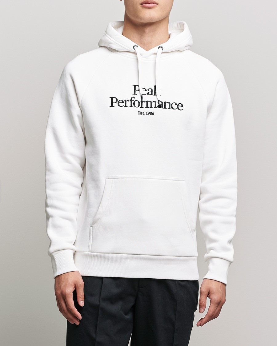 Herre | Trøjer | Peak Performance | Original Logo Hoodie Offwhite