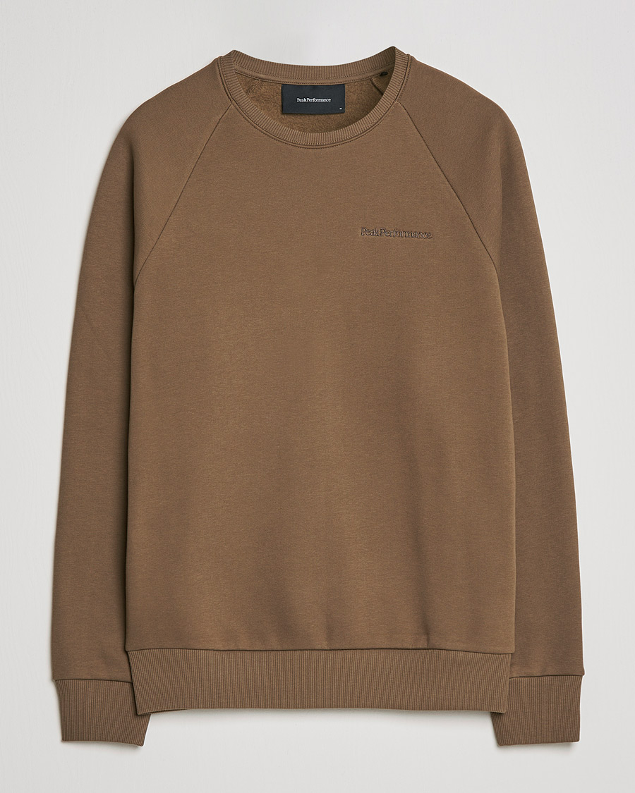 Herre | Trøjer | Peak Performance | Original Logo Crew Neck Woody