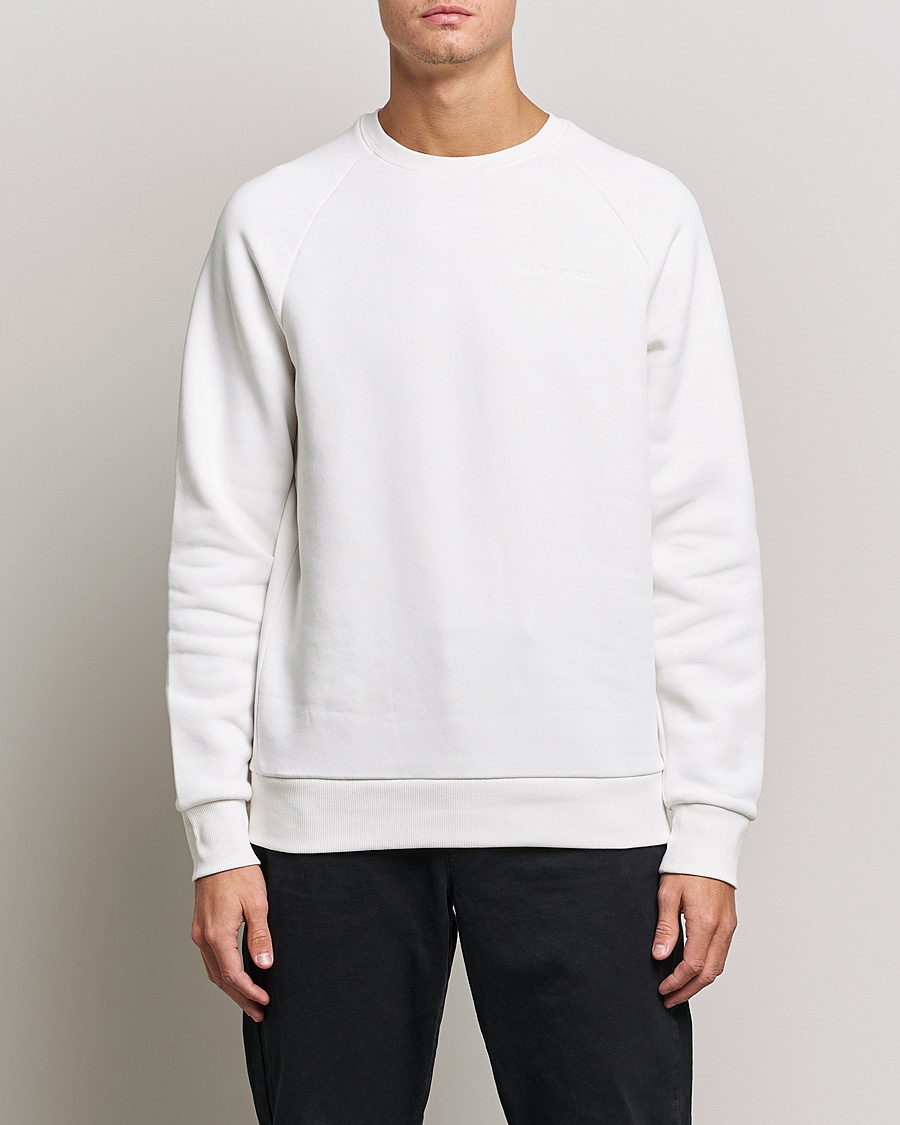 Herre | Trøjer | Peak Performance | Original Logo Crew Neck Sweatshirt Off White