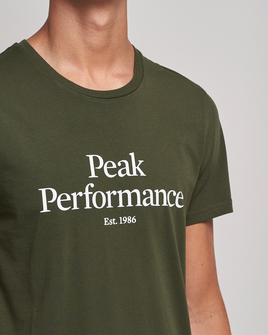 Herre | T-Shirts | Peak Performance | Original Tee Forest Night