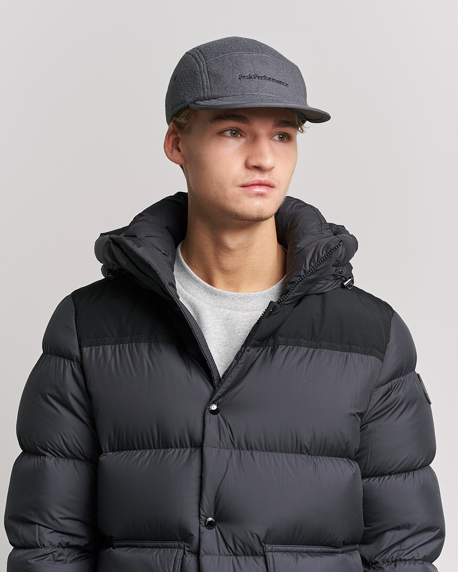 Herre | Peak Performance Fleece Cap Motion Grey | Peak Performance | Fleece Cap Motion Grey