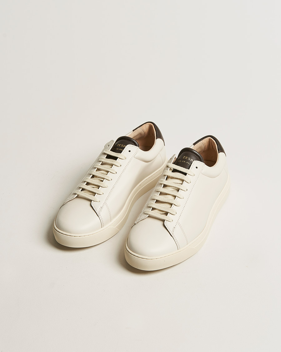 Herre | Zespà ZSP4 Nappa Leather Sneakers Chocolate | Zespà | ZSP4 Nappa Leather Sneakers Chocolate