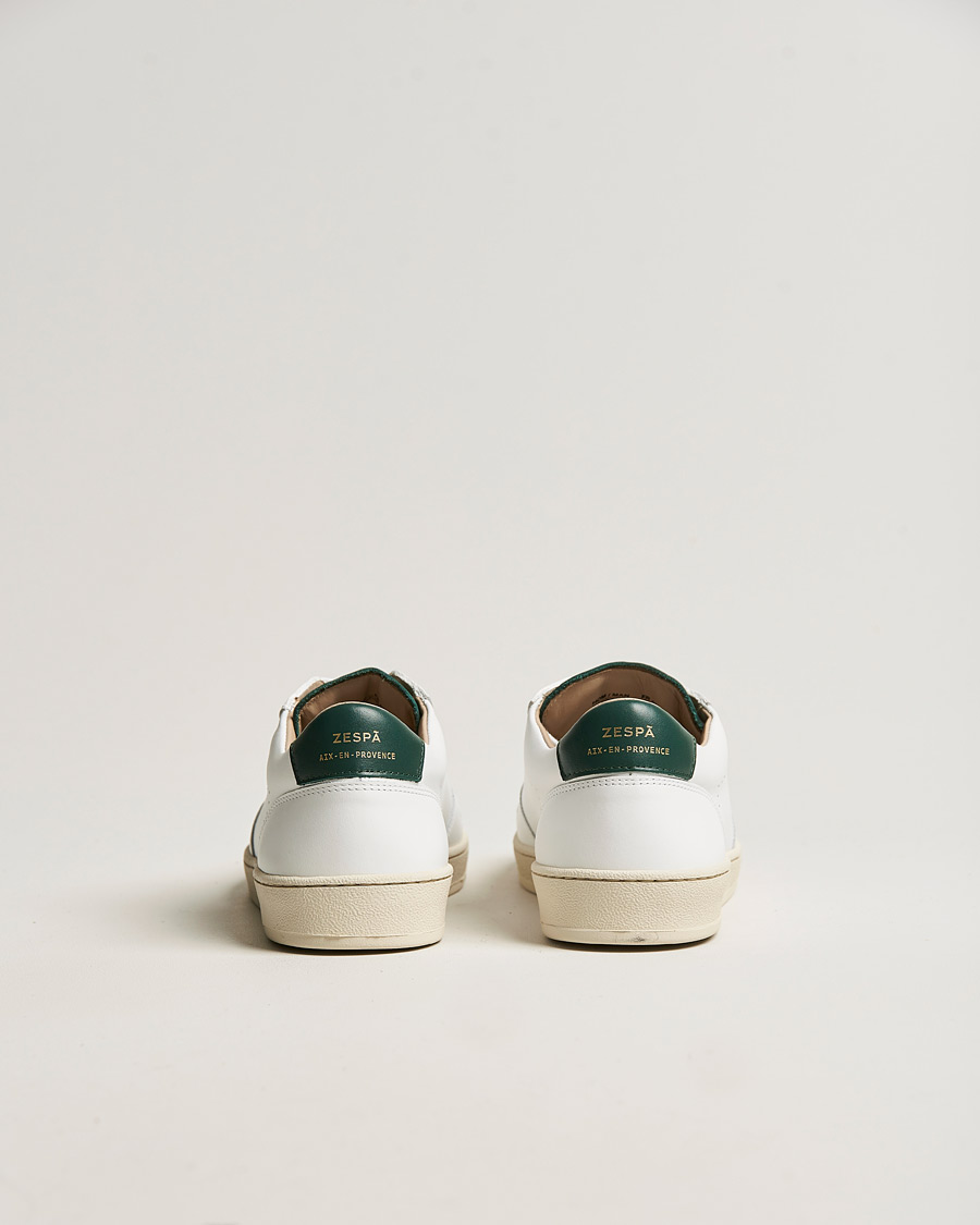 Herre | Zespà ZSP23 APLA Leather Sneakers Vert Sombre | Zespà | ZSP23 APLA Leather Sneakers Vert Sombre