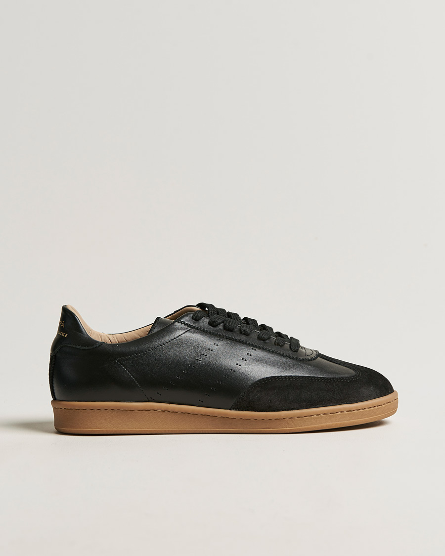 Herre | Zespà ZSP GT Calf Nappa Leather Sneakers Black | Zespà | ZSP GT Calf Nappa Leather Sneakers Black
