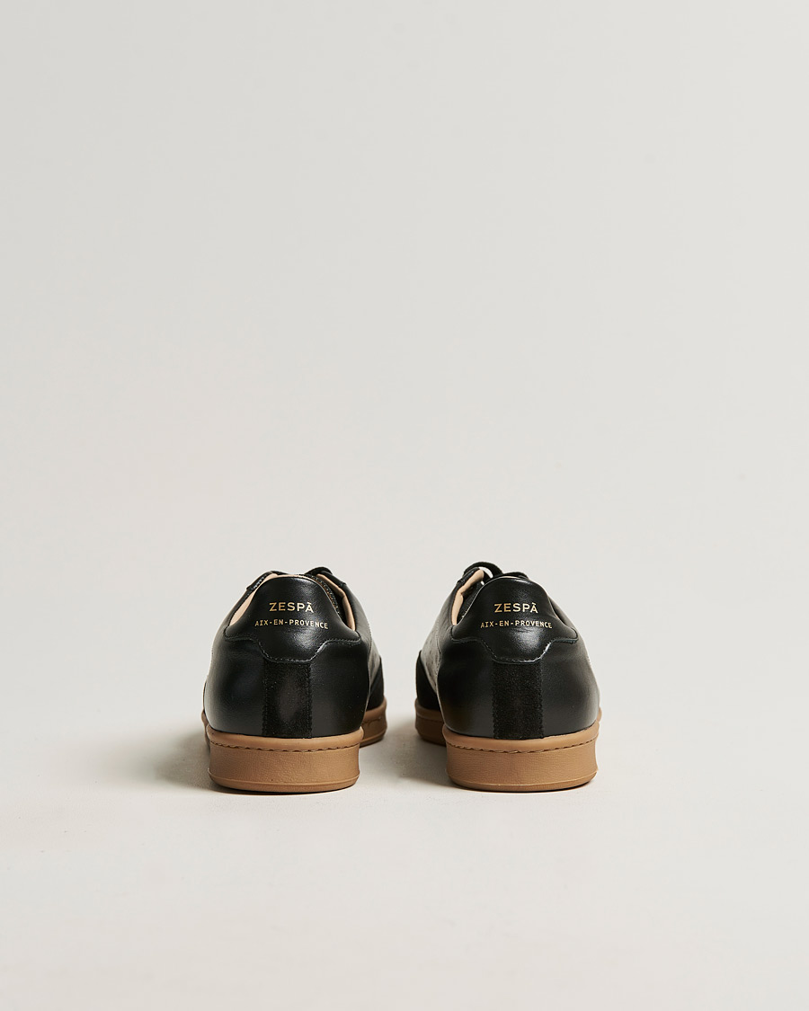 Herre | Zespà ZSP GT Calf Nappa Leather Sneakers Black | Zespà | ZSP GT Calf Nappa Leather Sneakers Black