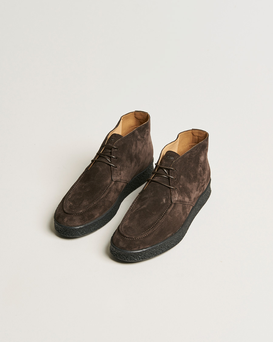 Herre | New Nordics | C.QP | Plana Suede Chukka Boot Chocolate Brown