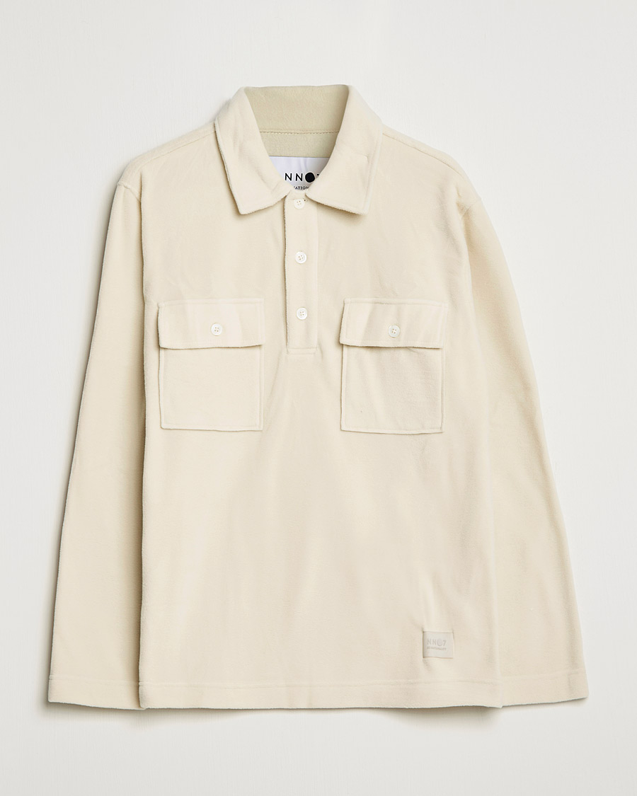 Herre | Trøjer | NN07 | Vinny Micro Fleece Polo Ecru