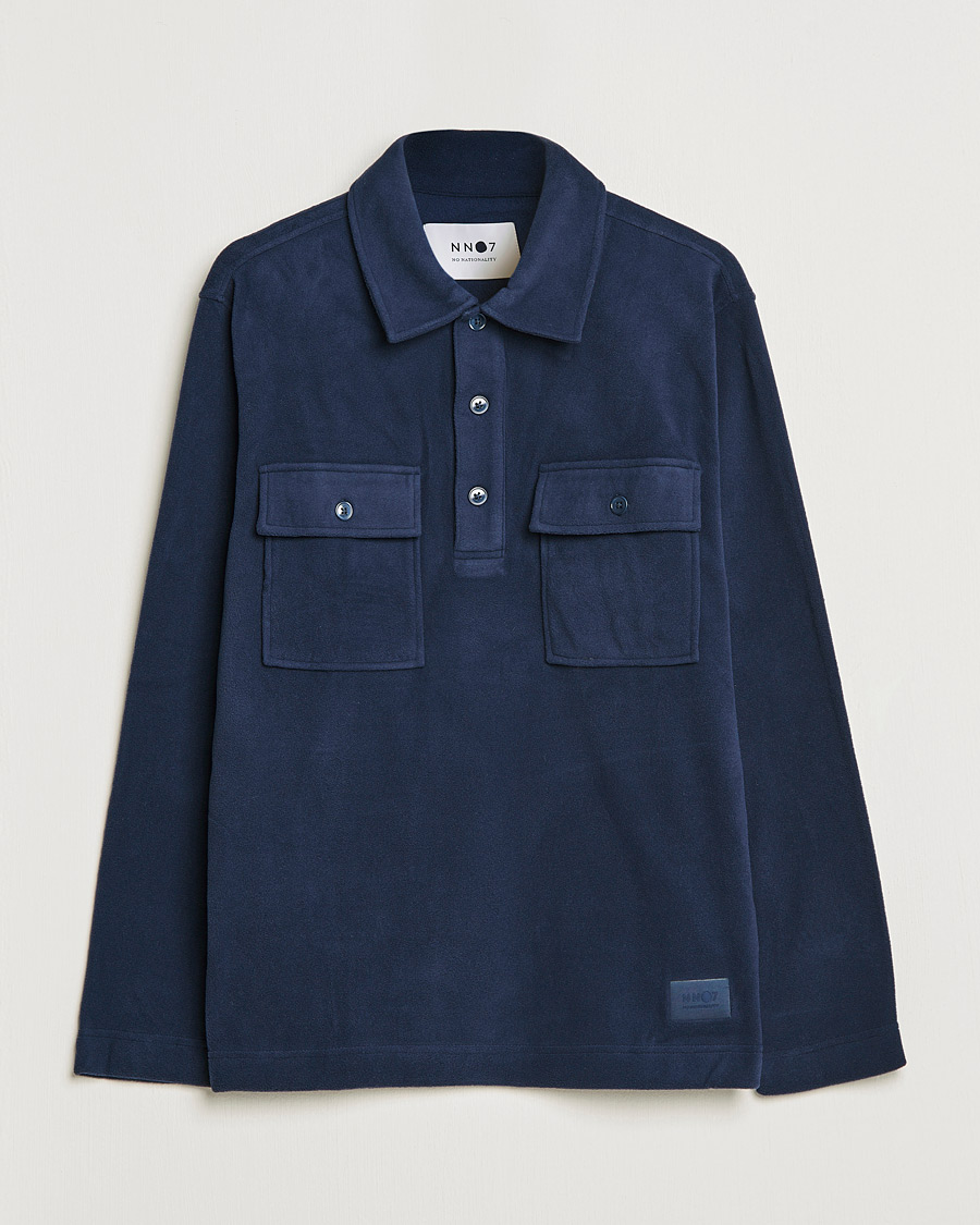 Herre | Trøjer | NN07 | Vinny Micro Fleece Polo Navy