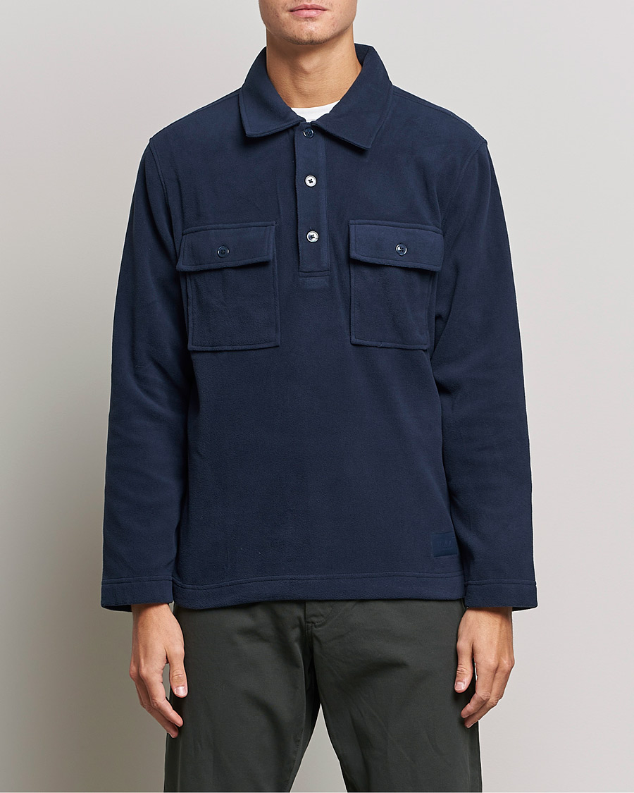 Herre | Trøjer | NN07 | Vinny Micro Fleece Polo Navy