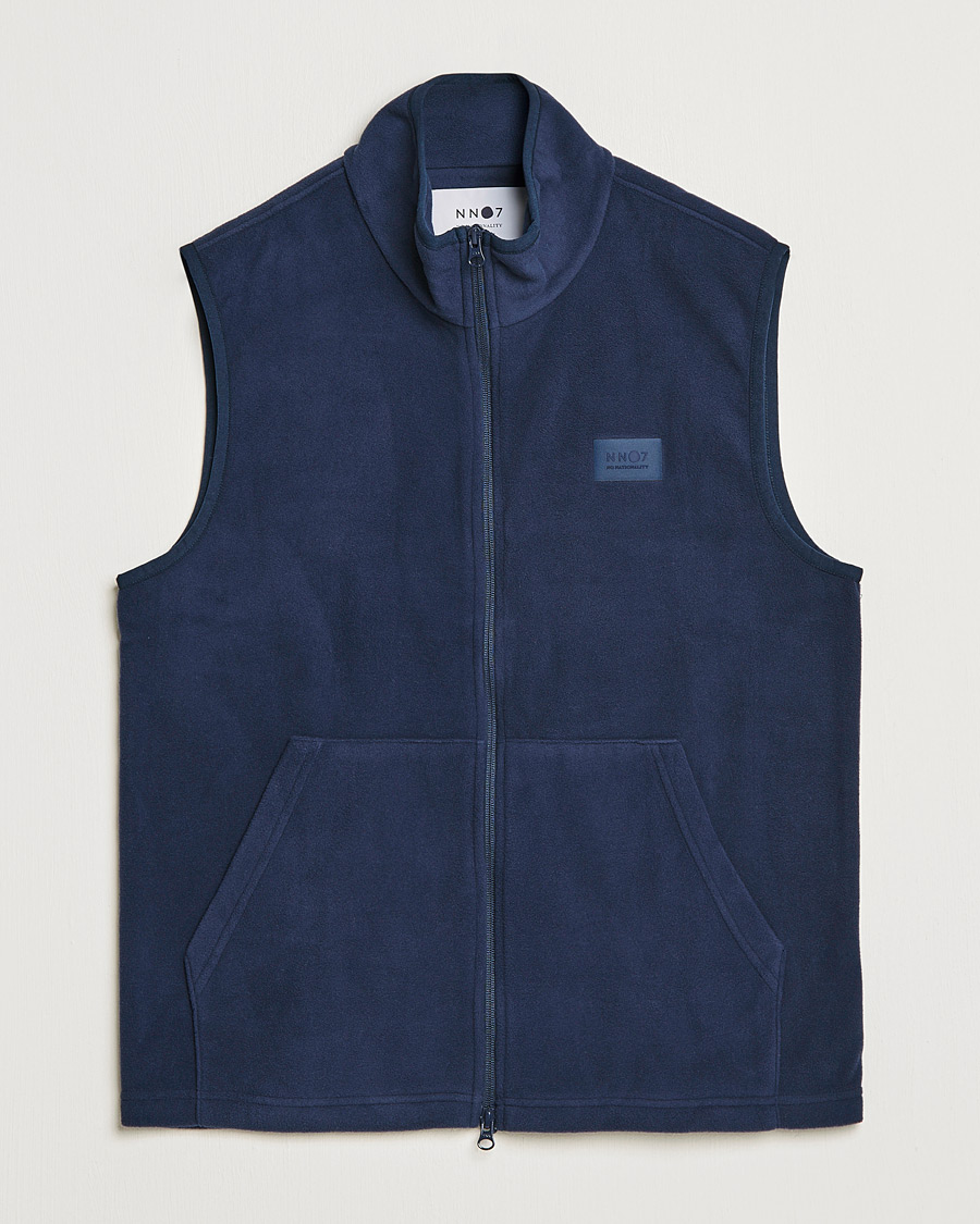 Herre | Trøjer | NN07 | Vinny Micro Fleece Vest Navy