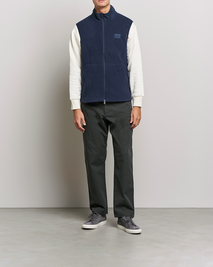 Herre | Trøjer | NN07 | Vinny Micro Fleece Vest Navy