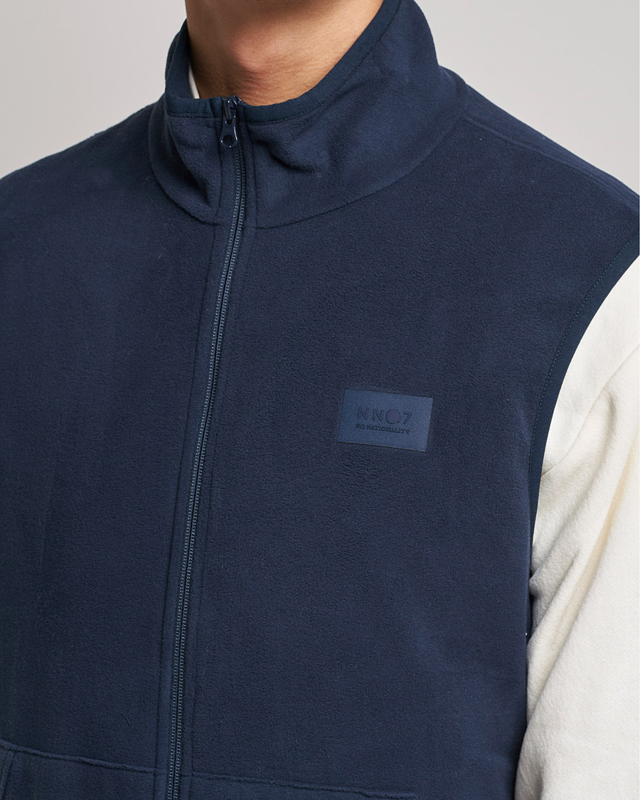 Herre | Trøjer | NN07 | Vinny Micro Fleece Vest Navy