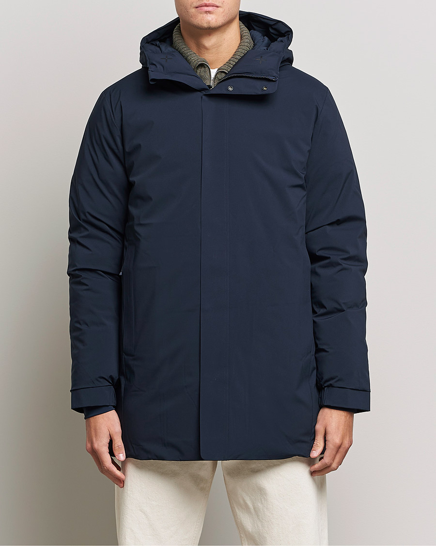 Herre | Jakker | NN07 | Rolf Padded Down Jacket Navy