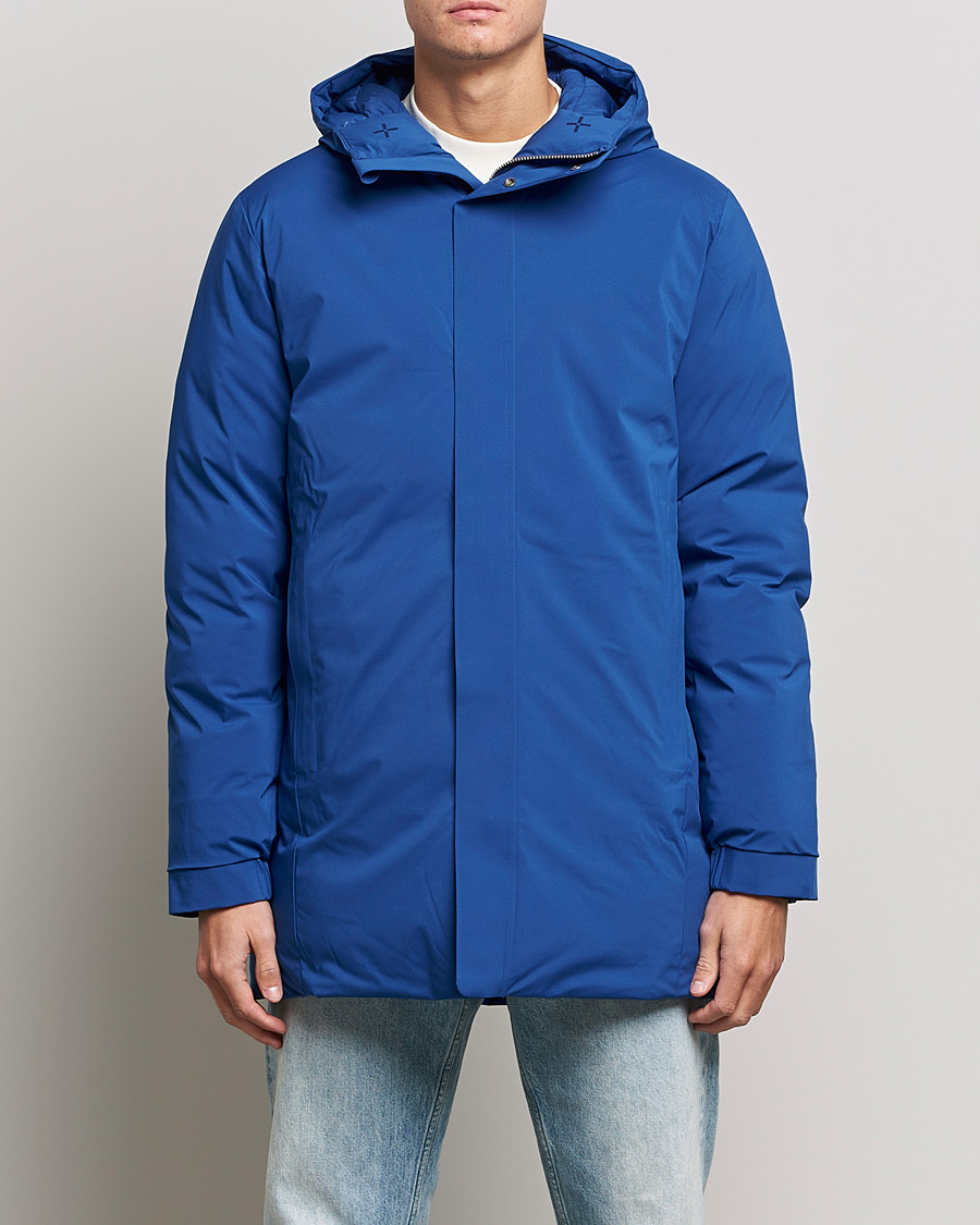 Herre | Jakker | NN07 | Rolf Padded Down Jacket Cobolt Blue