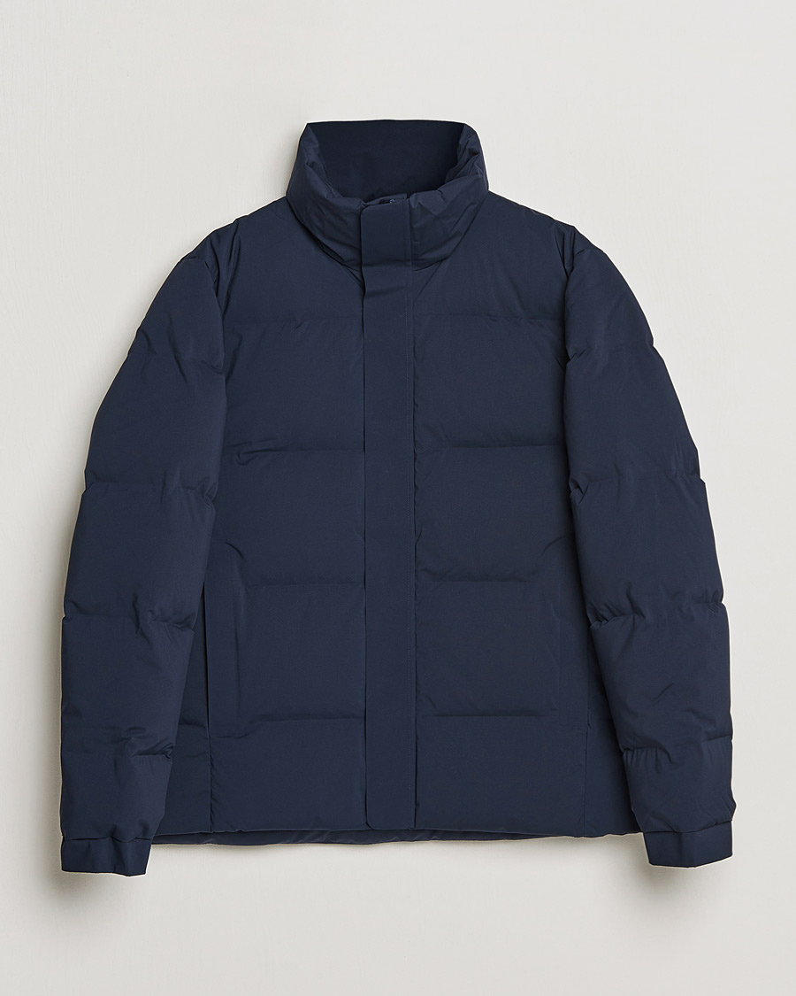 Herre | Jakker | NN07 | Golfie Padded Down Jacket Navy