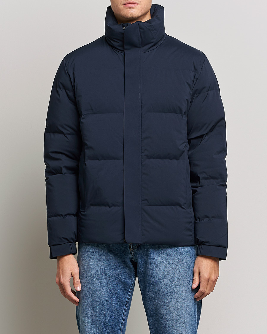 Herre | Jakker | NN07 | Golfie Padded Down Jacket Navy