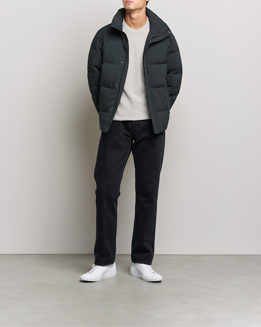 Herre | Jakker | NN07 | Golfie Padded Down Jacket Dark Grey