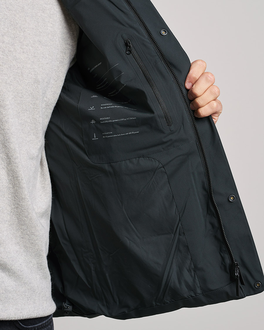Herre | Jakker | NN07 | Golfie Padded Down Jacket Dark Grey
