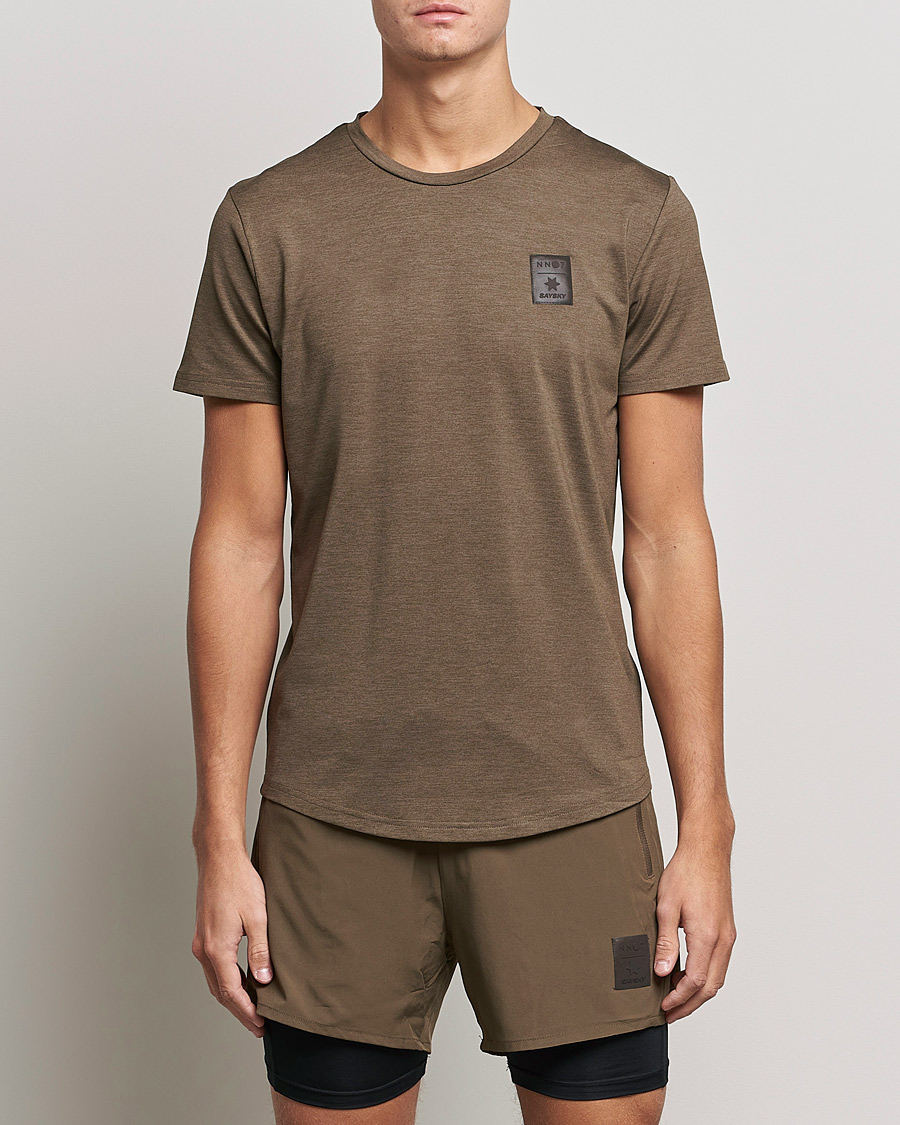 Herre | T-Shirts | NN07 | Pace Short Sleeve T-Shirt Clay