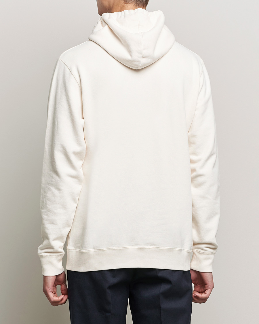 Herre | Trøjer | Sunspel | Loopback Hoodie Archive White
