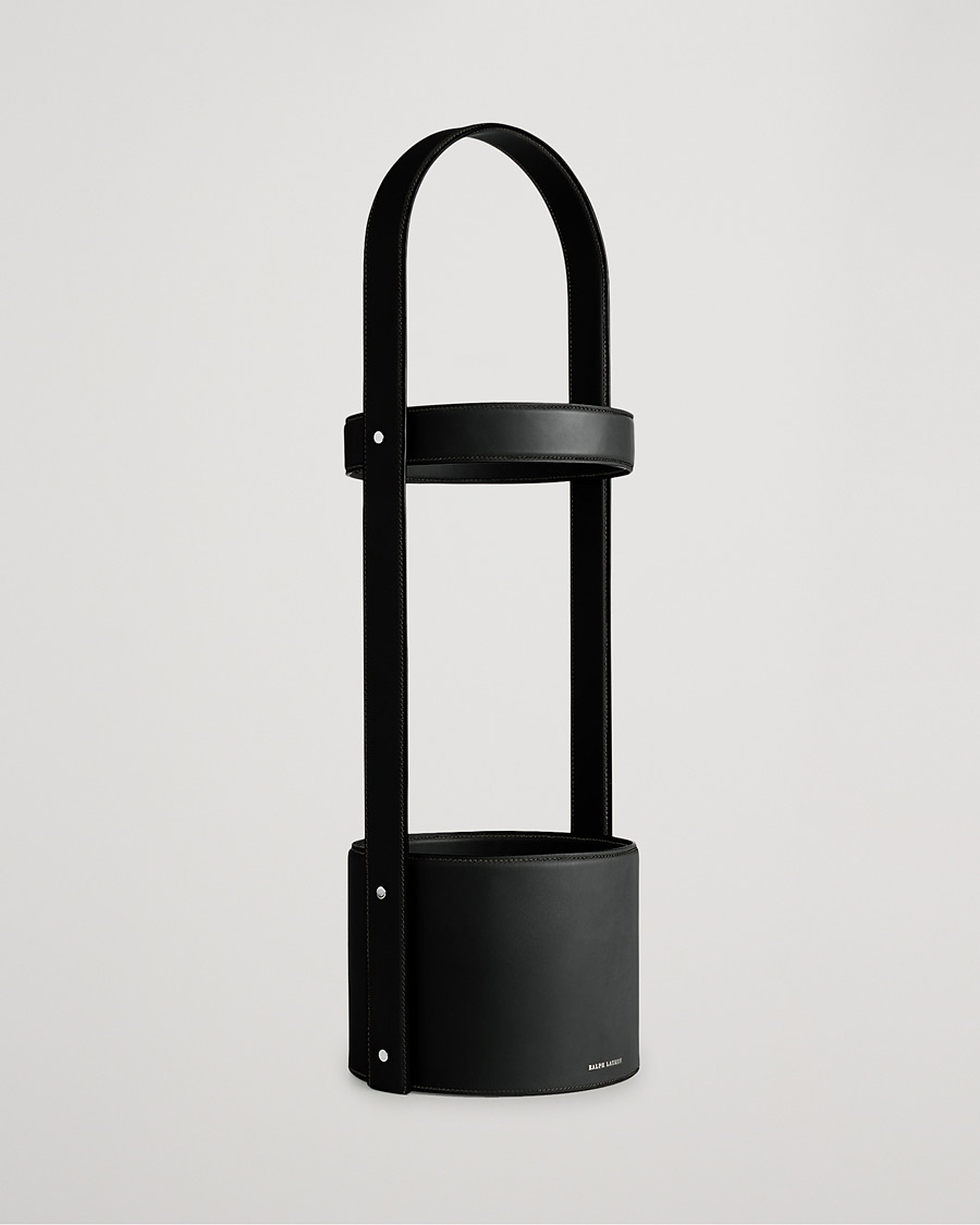 Herre | Til hjemmet | Ralph Lauren Home | Brennan Leather Umbrella Stand Black