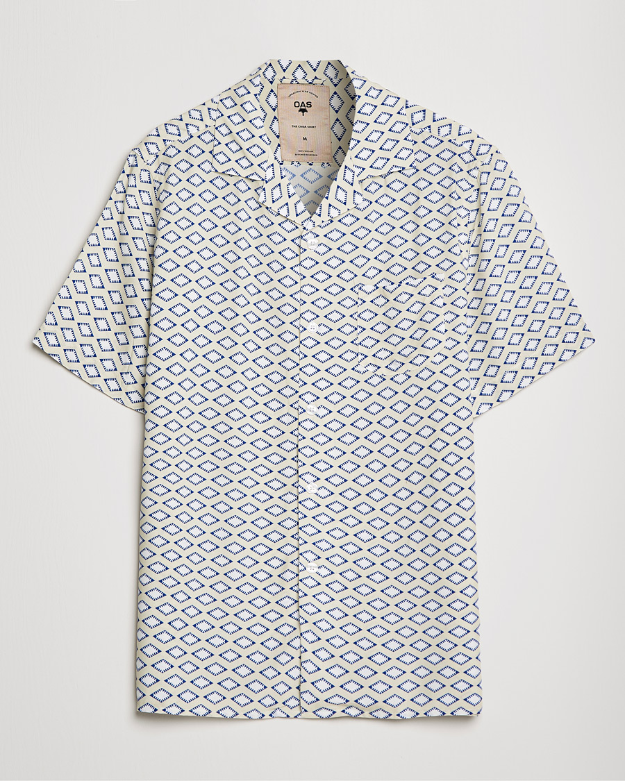 Herre | Skjorter | OAS | Viscose Resort Short Sleeve Shirt La Place