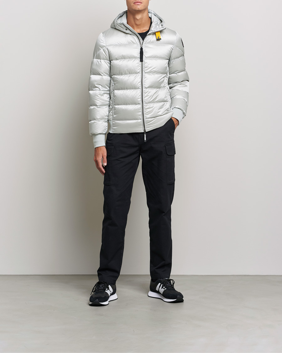 Herre | Parajumpers | Parajumpers | Pharrell Sheen High Gloss Jacket Mist White