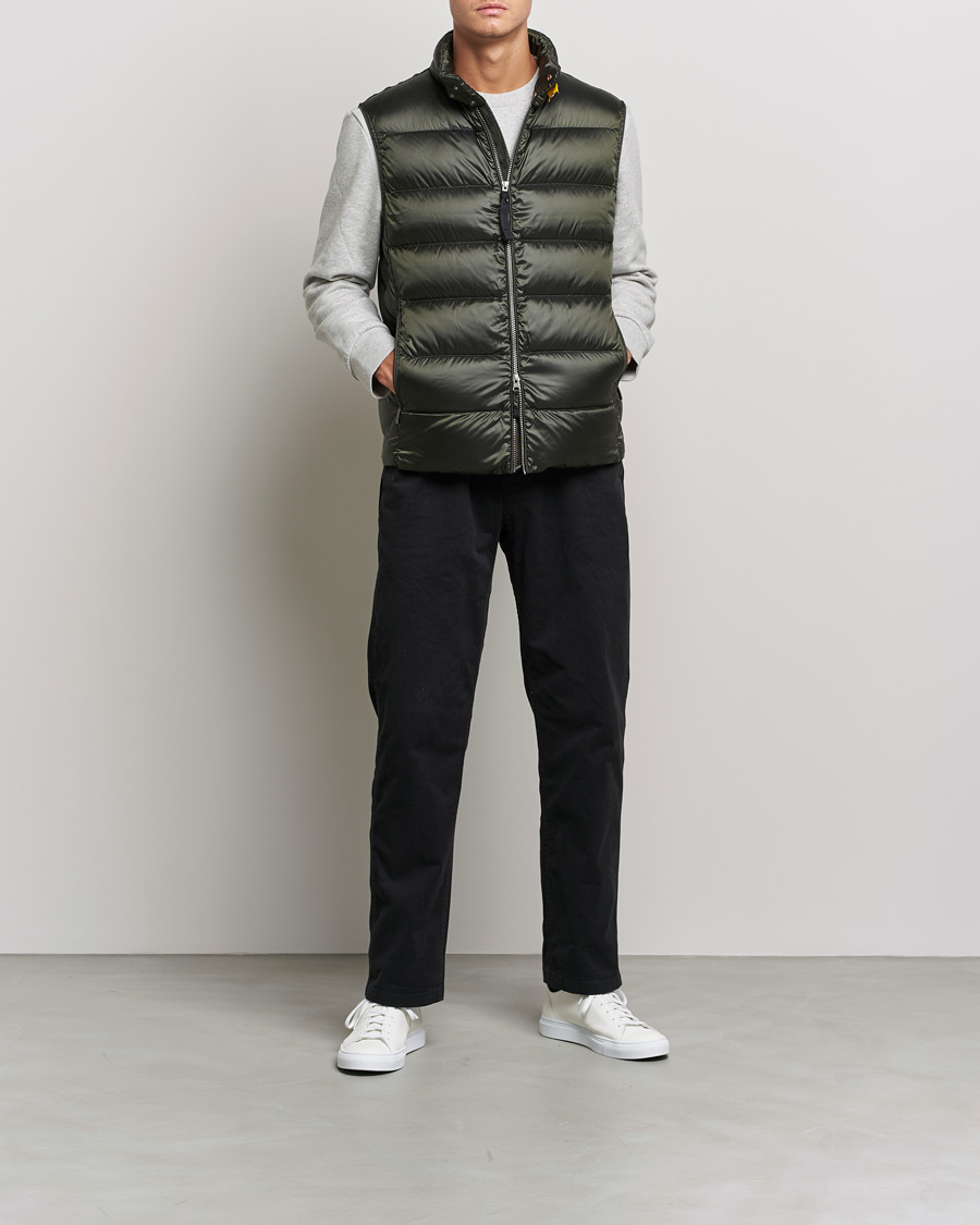 Herre | Jakker | Parajumpers | Jeordie Sheen High Gloss Vest Sycamore